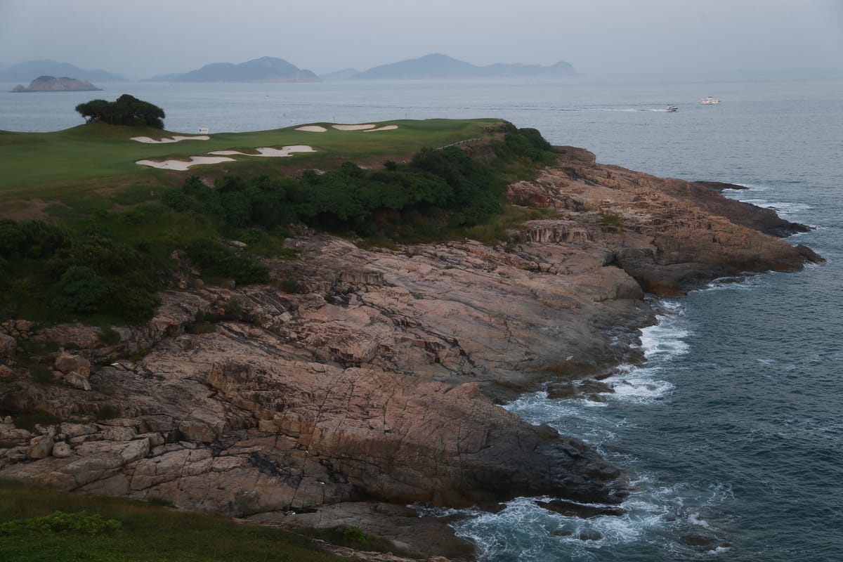 The spectacular Clearwater Bay course provided a stern test.