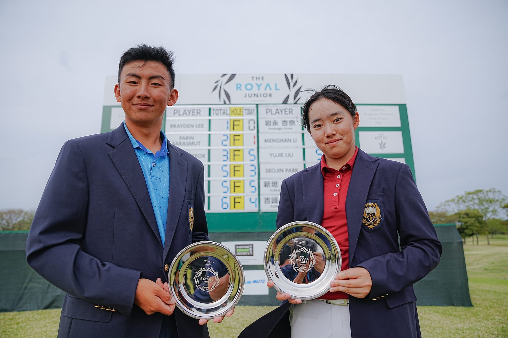 Lee and Iwanaga Crowned Royal Junior Champions