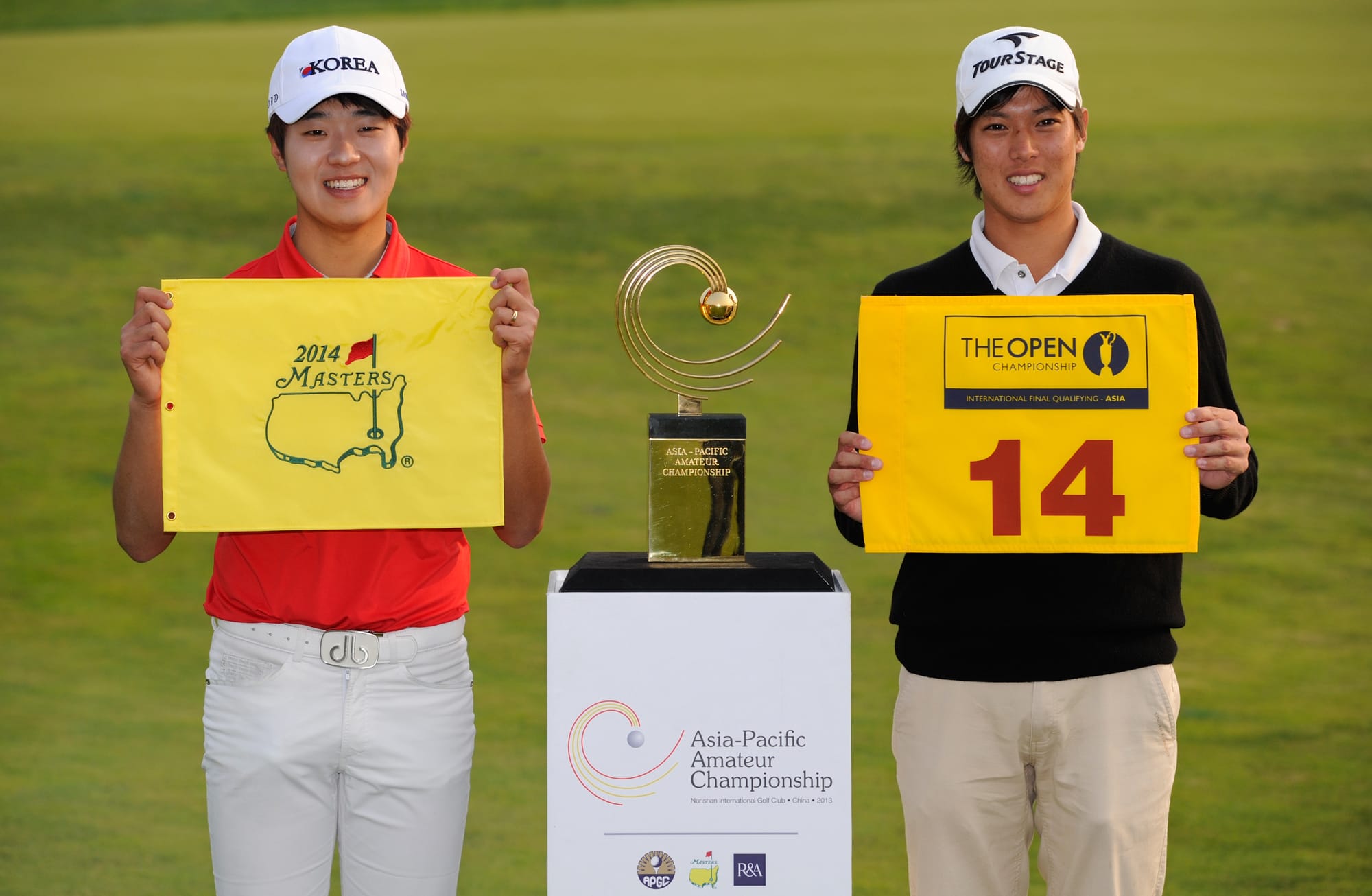 By finishing first and second, Lee Chang-woo and Shohei Hasegawa earned the chance to tee-up alongside the world's best.