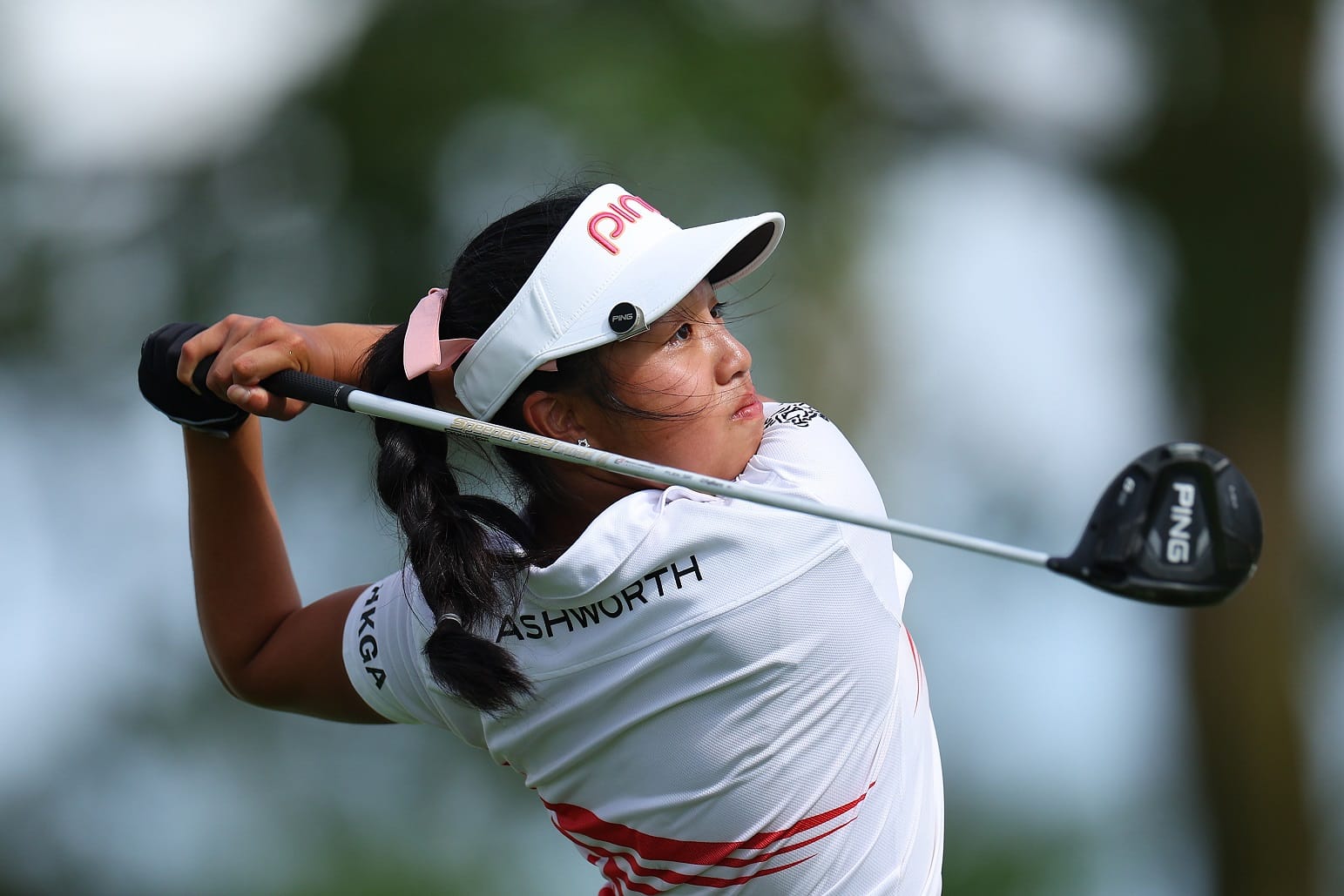 Hong Kong China's Arianna Lau won the girls' individual title.