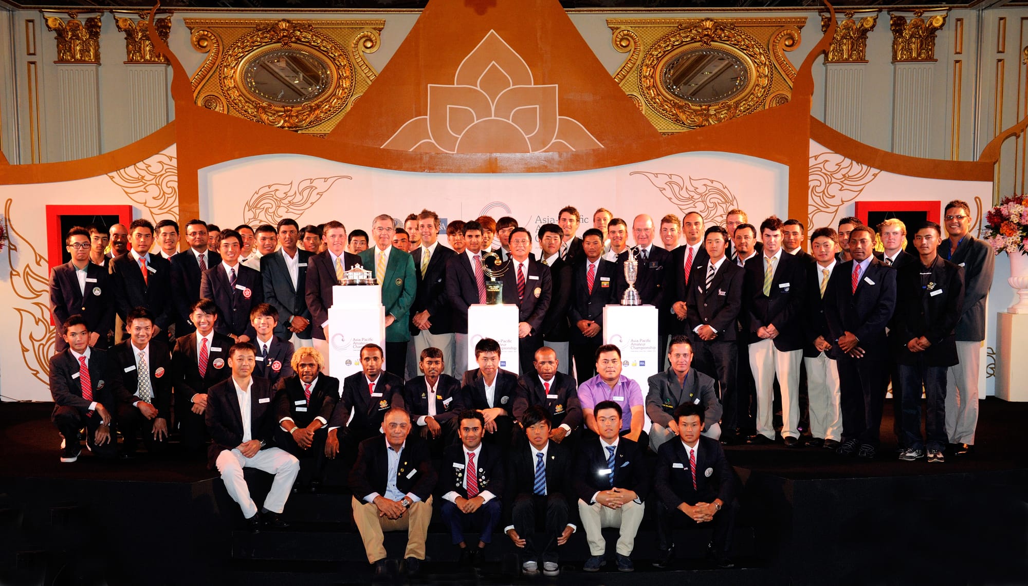 Officials and participants at the fourth edition of the Asia-Pacific Amateur Championship.