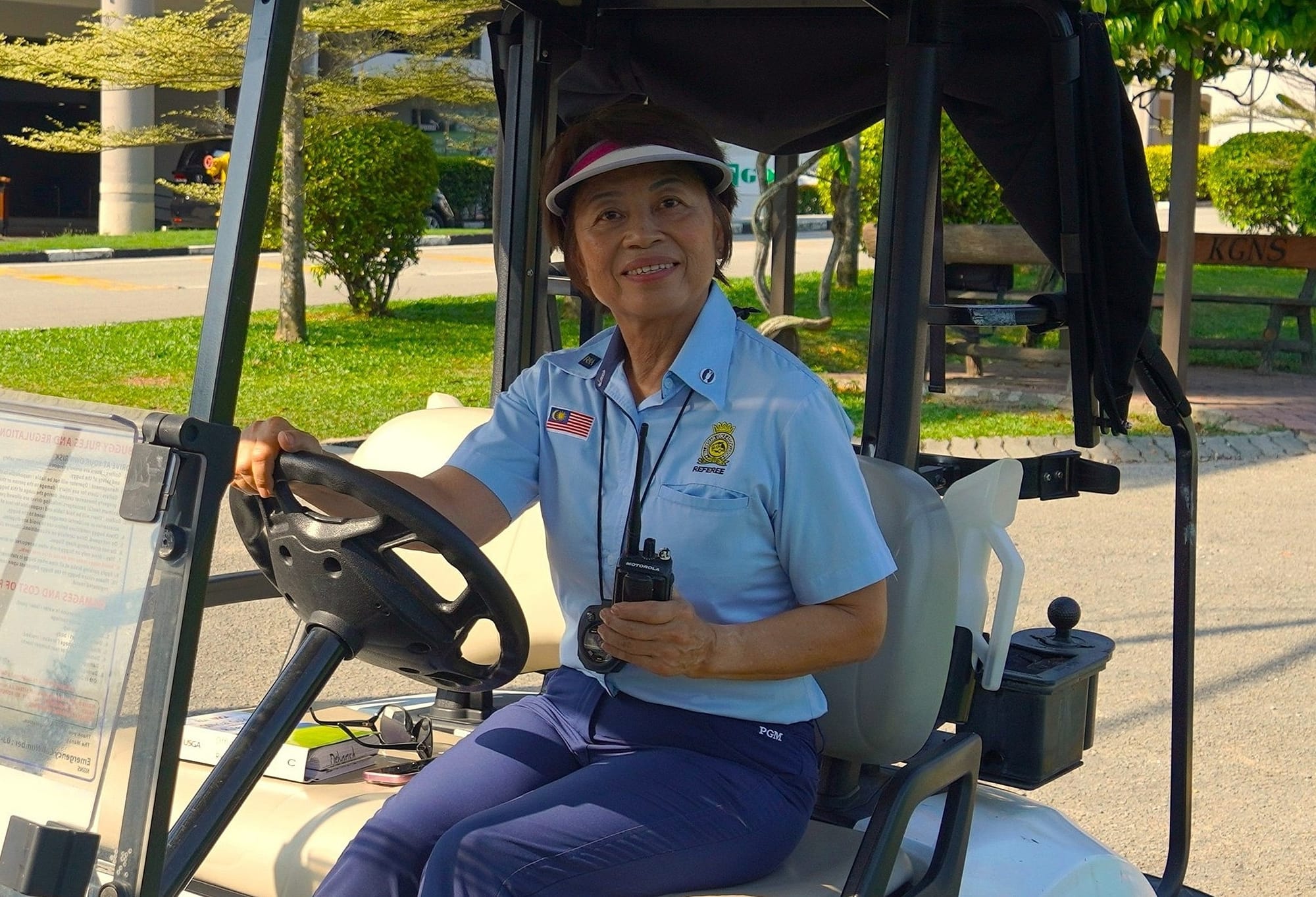 Portrush Milestone for Malaysian Rules Official Wong