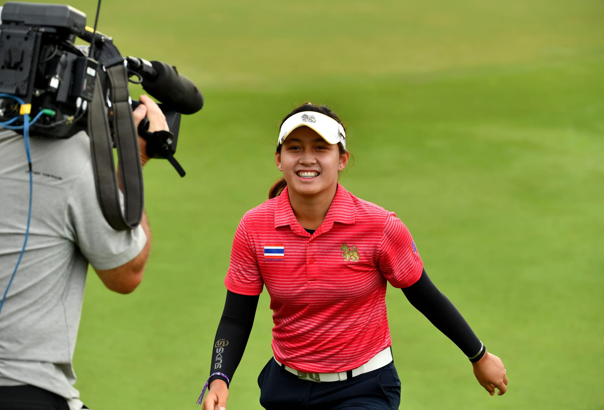 A smile rarely left the face of Atthaya Thitikul throughout the week in Singapore.