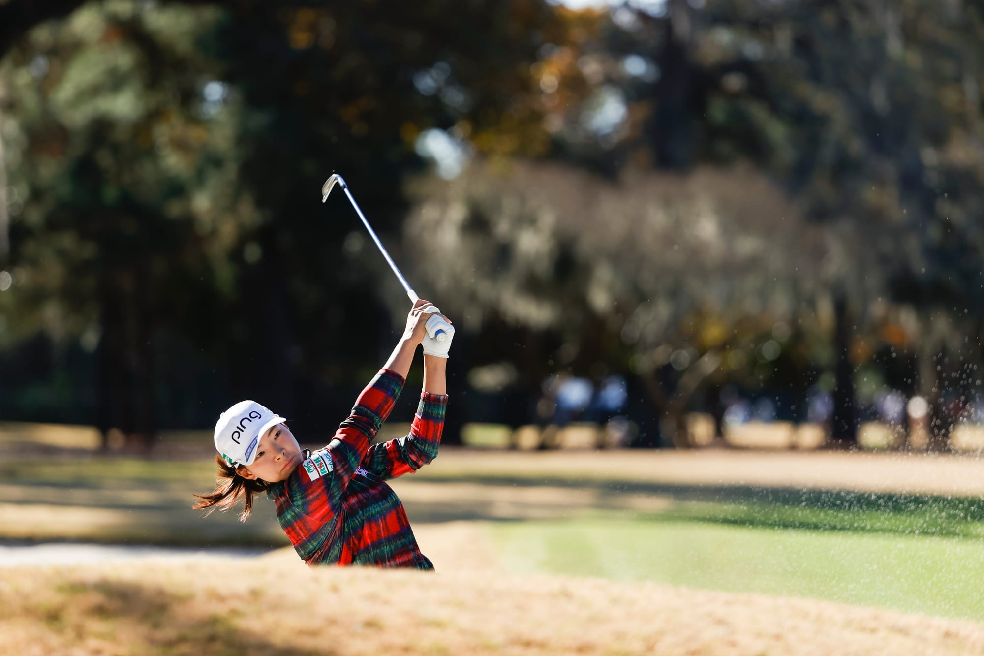 Japan’s Hinako Claims Half-Way Lead in Houston