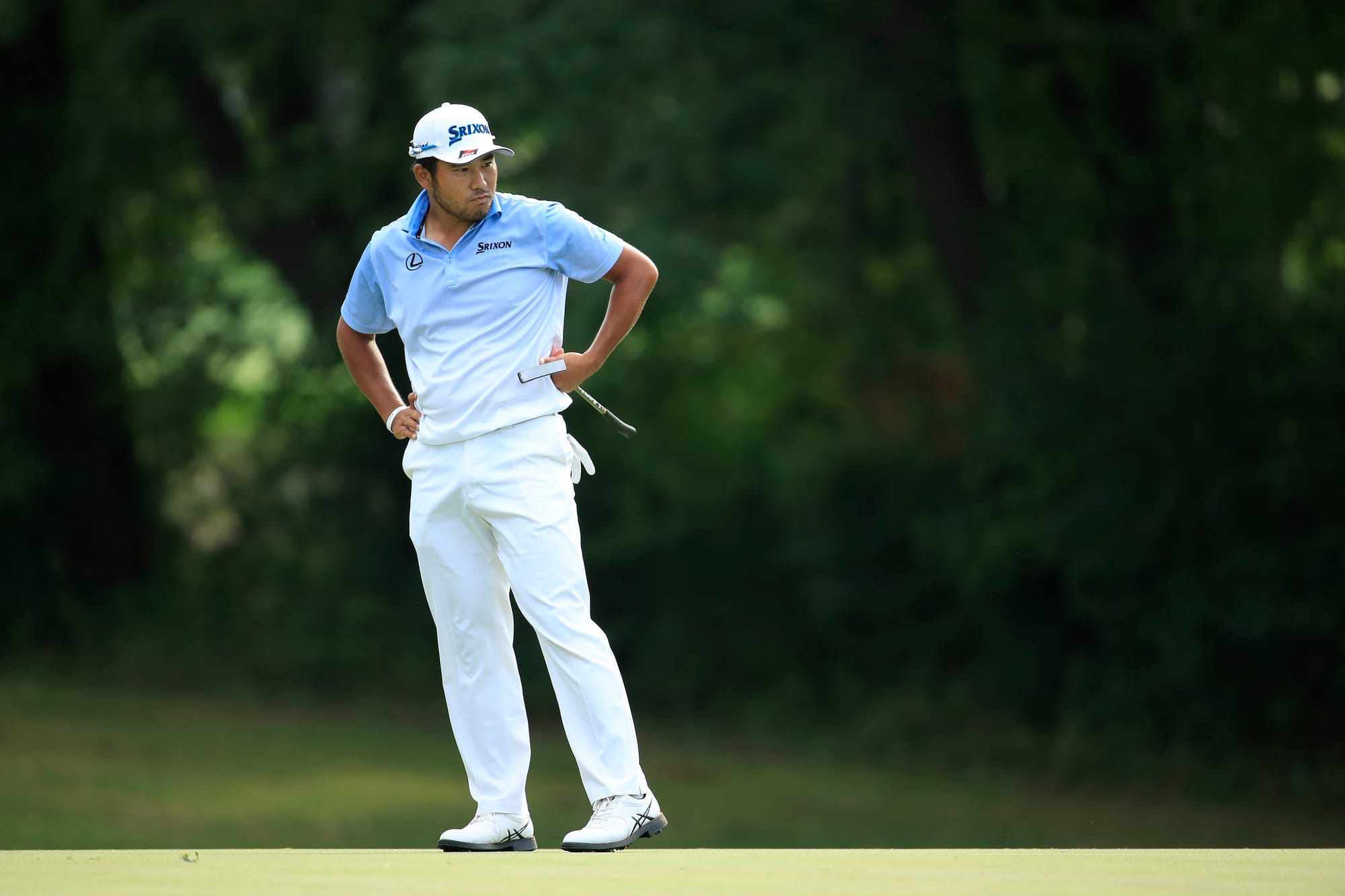 Frustrated Hideki Falls Agonisingly Short