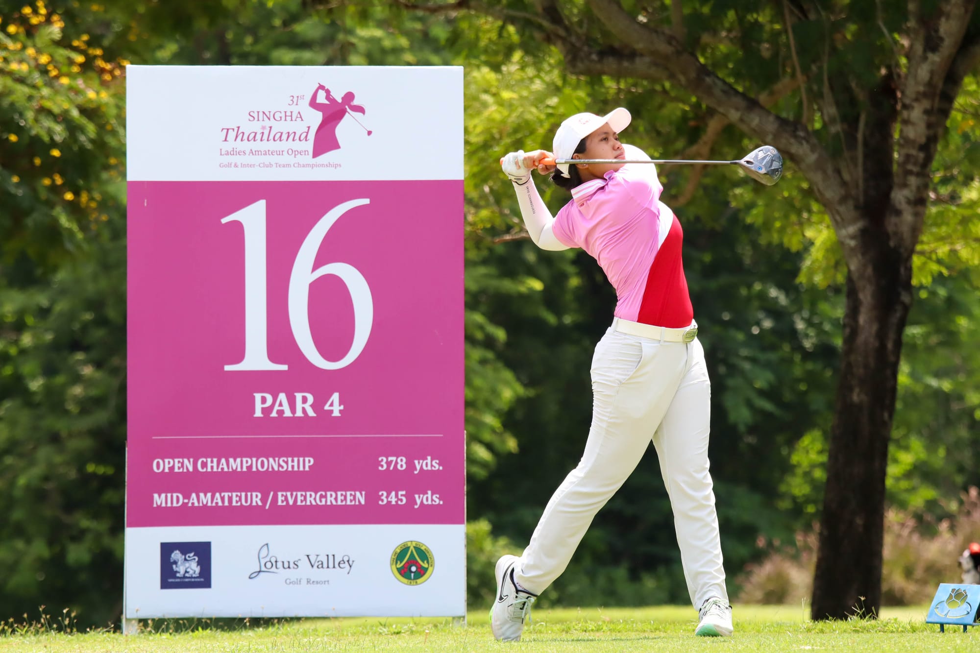 Achiraya Sriwong posted a wire-to-wire win at Lotus Valley.