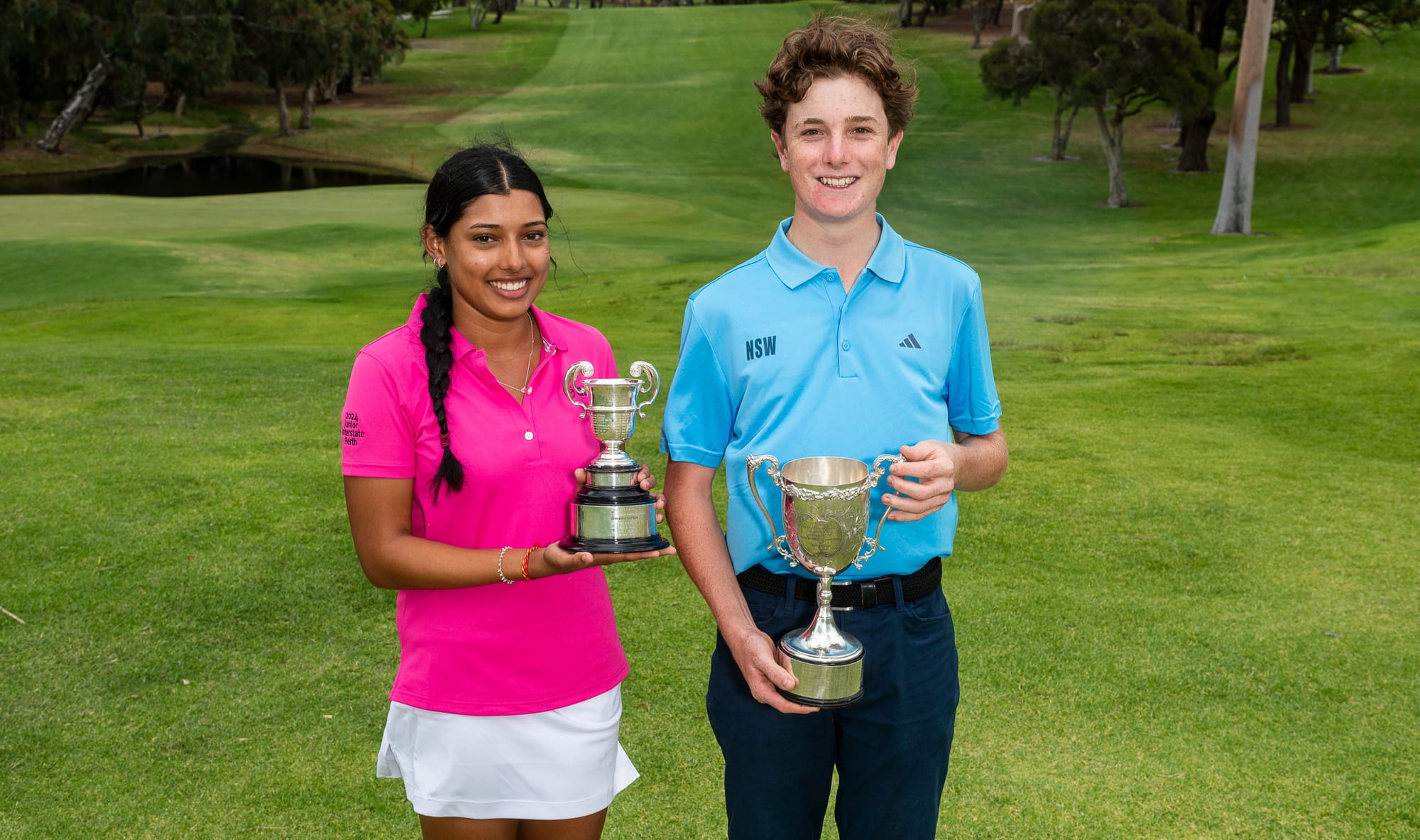Australian Junior Amateur Joy for Singh and Cascio