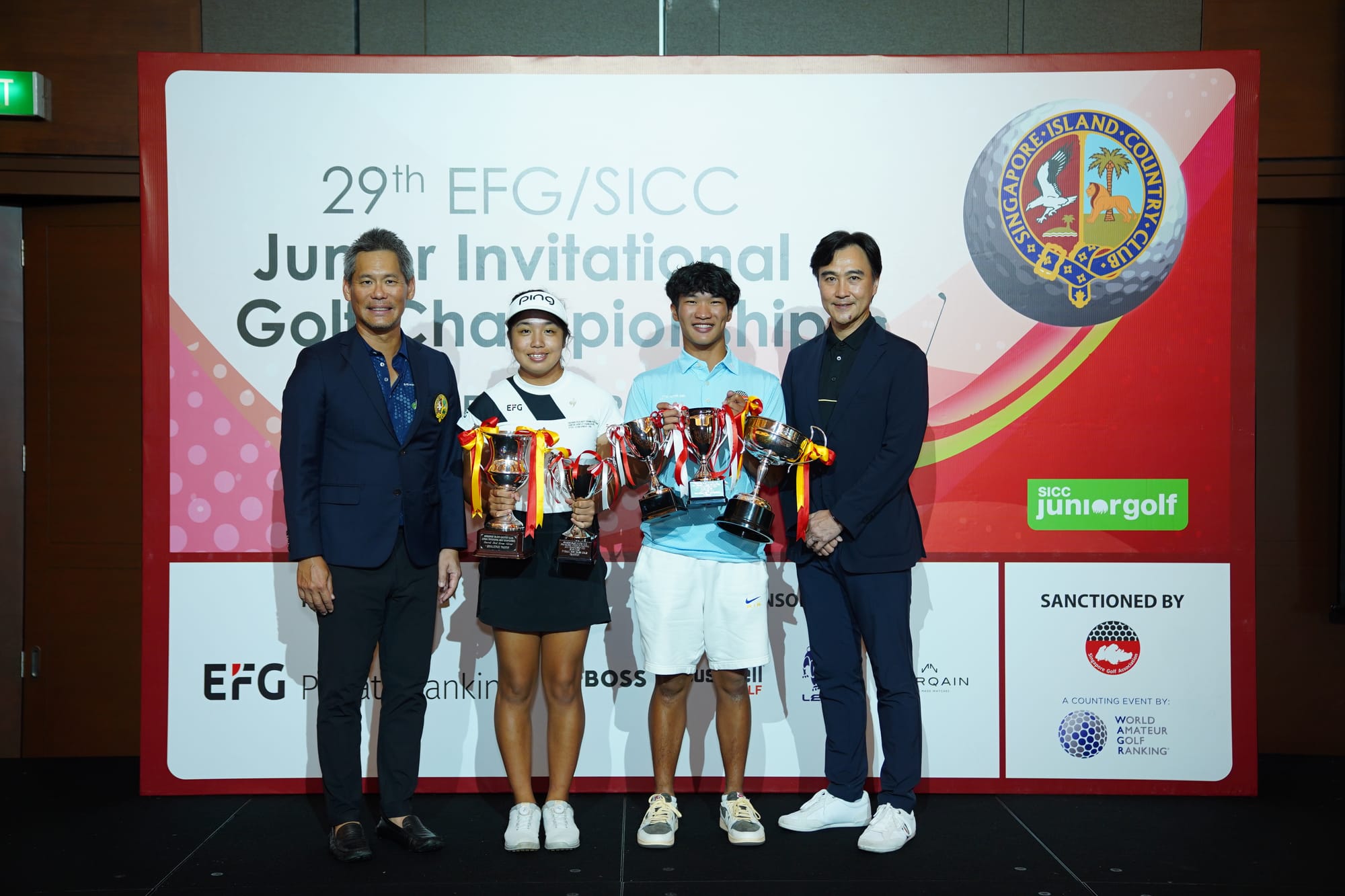 SICC Junior Invitational Success for Low and Lau