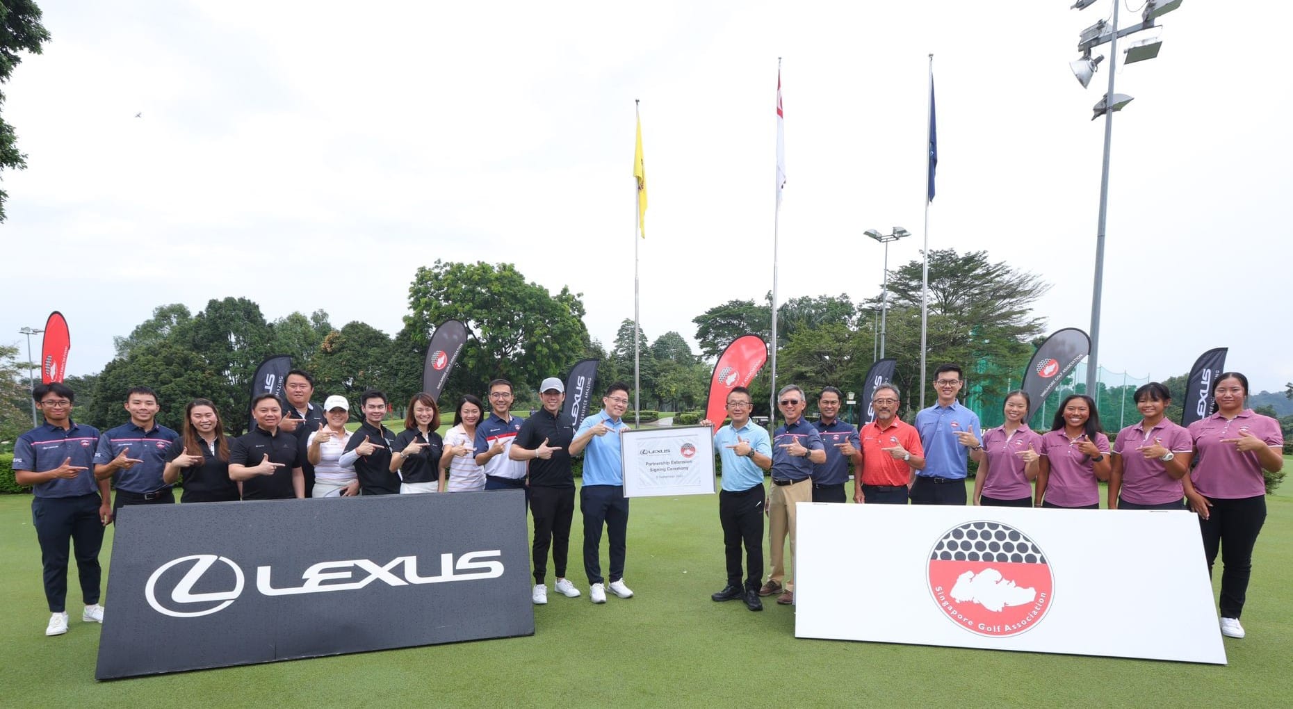 SGA and Lexus Extend Partnership
