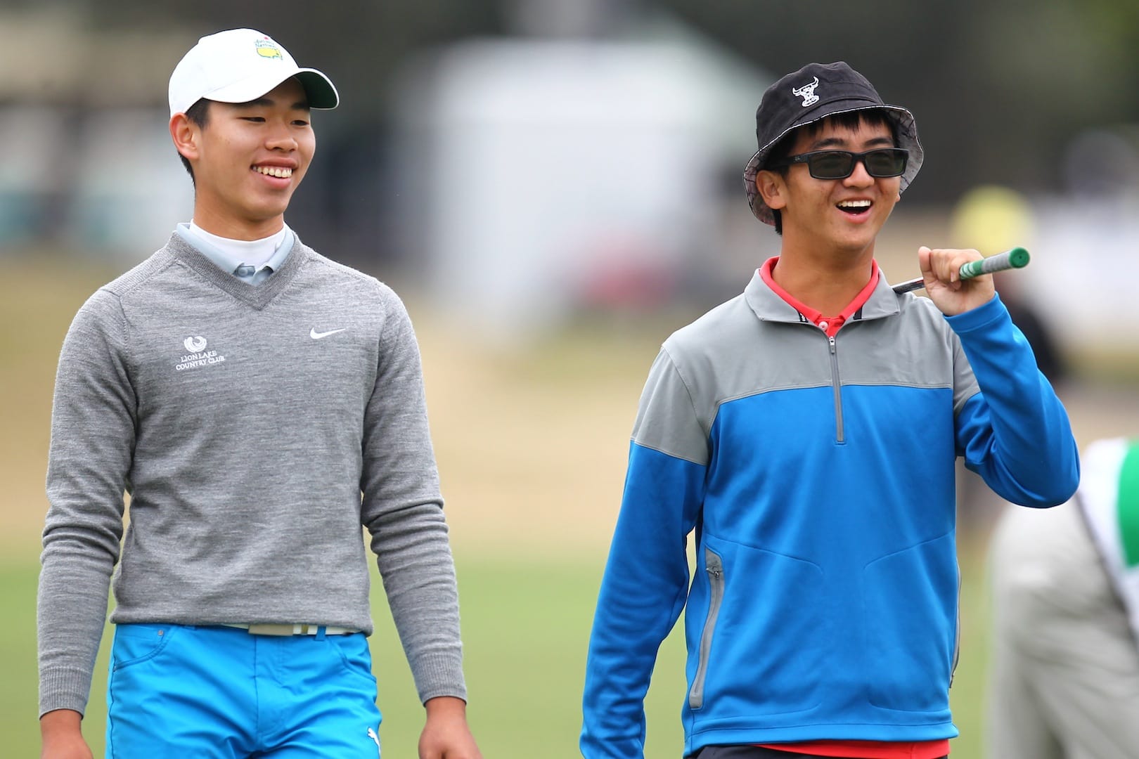Chinese duo Guan Tianlang and Dou Zecheng shared fifth place.