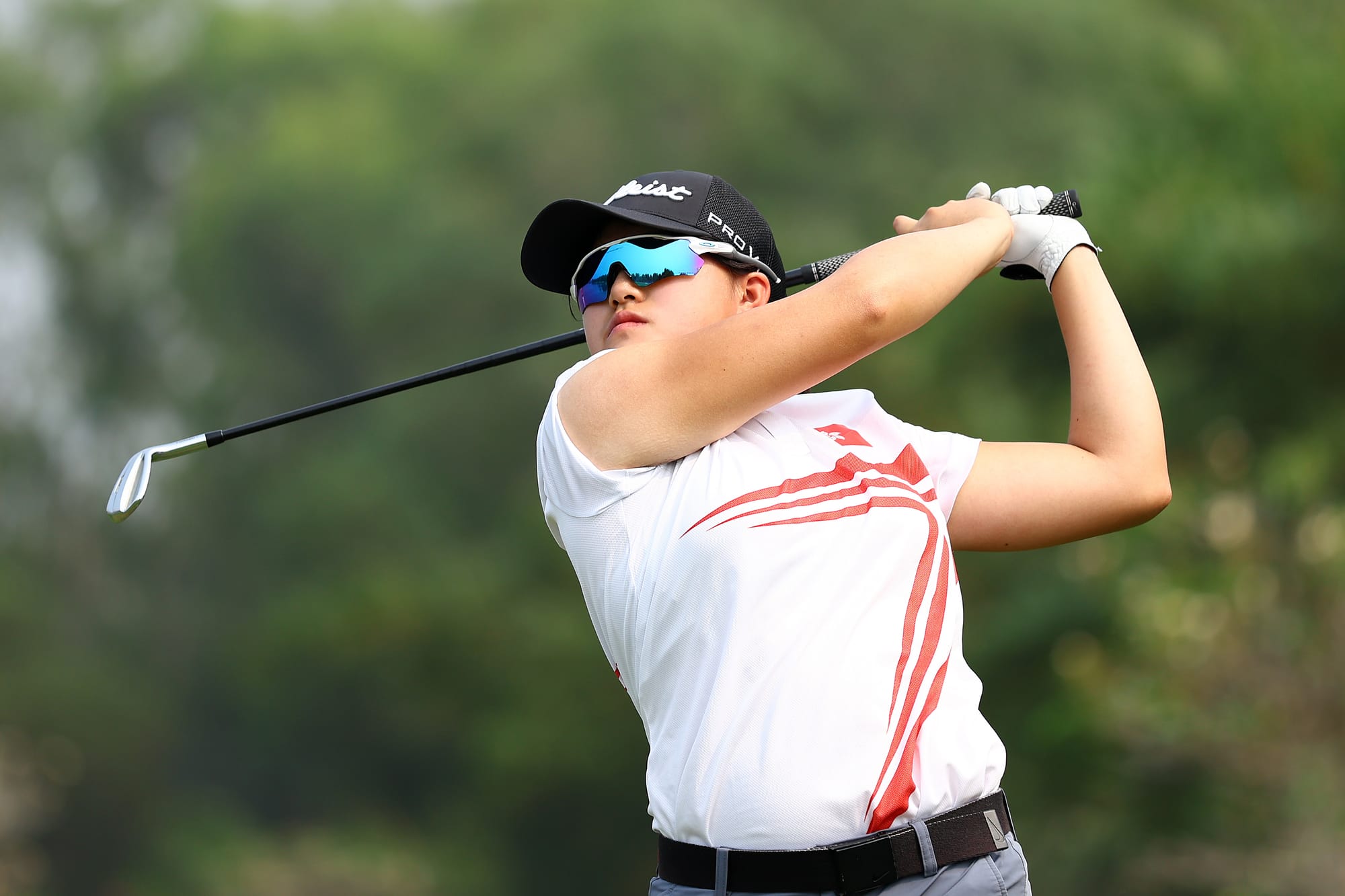 Amateur Sophie Han upstaged the China LPGA Tour professionals in Beijing. Picture by The R&A. 