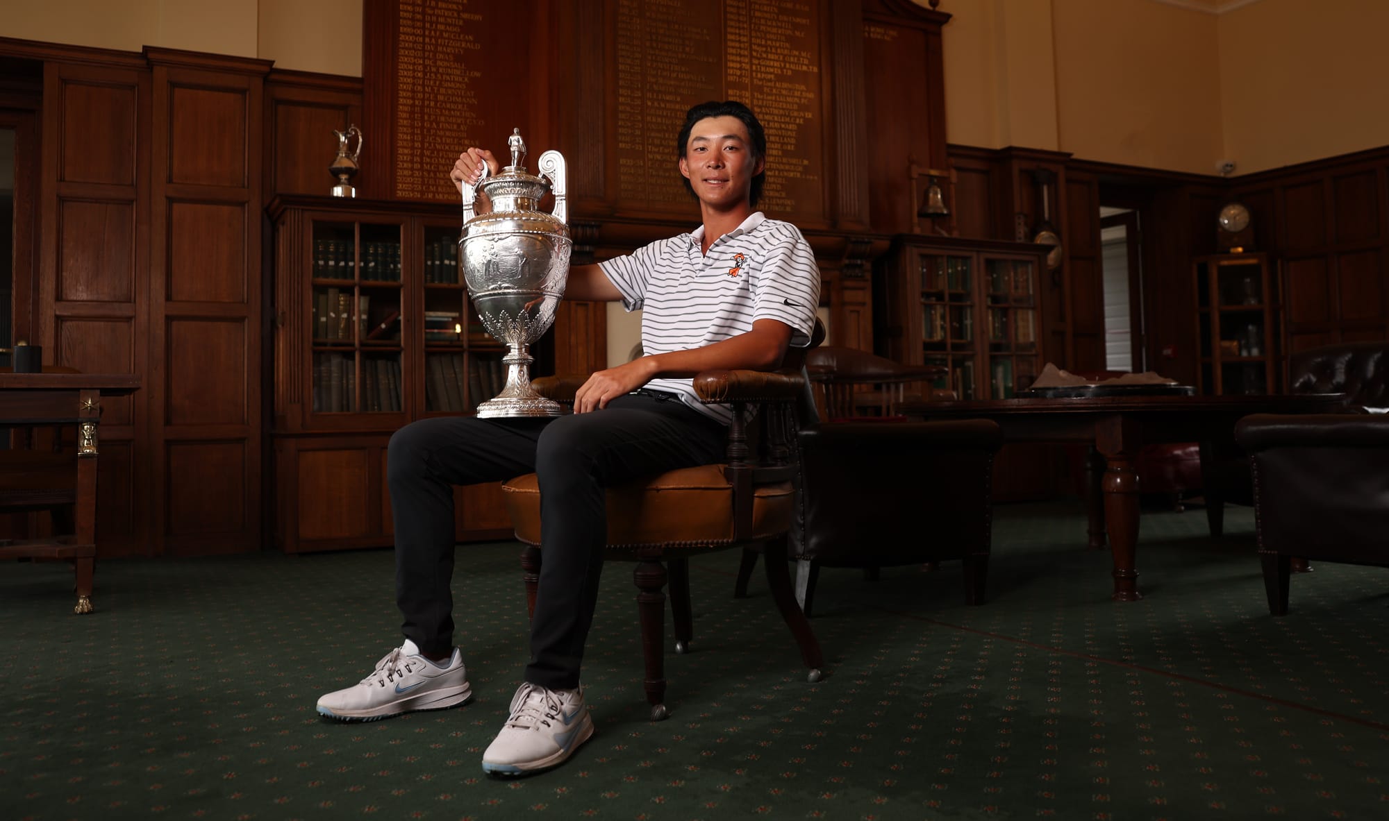 Ethan Emerges Triumphant at Royal St George's