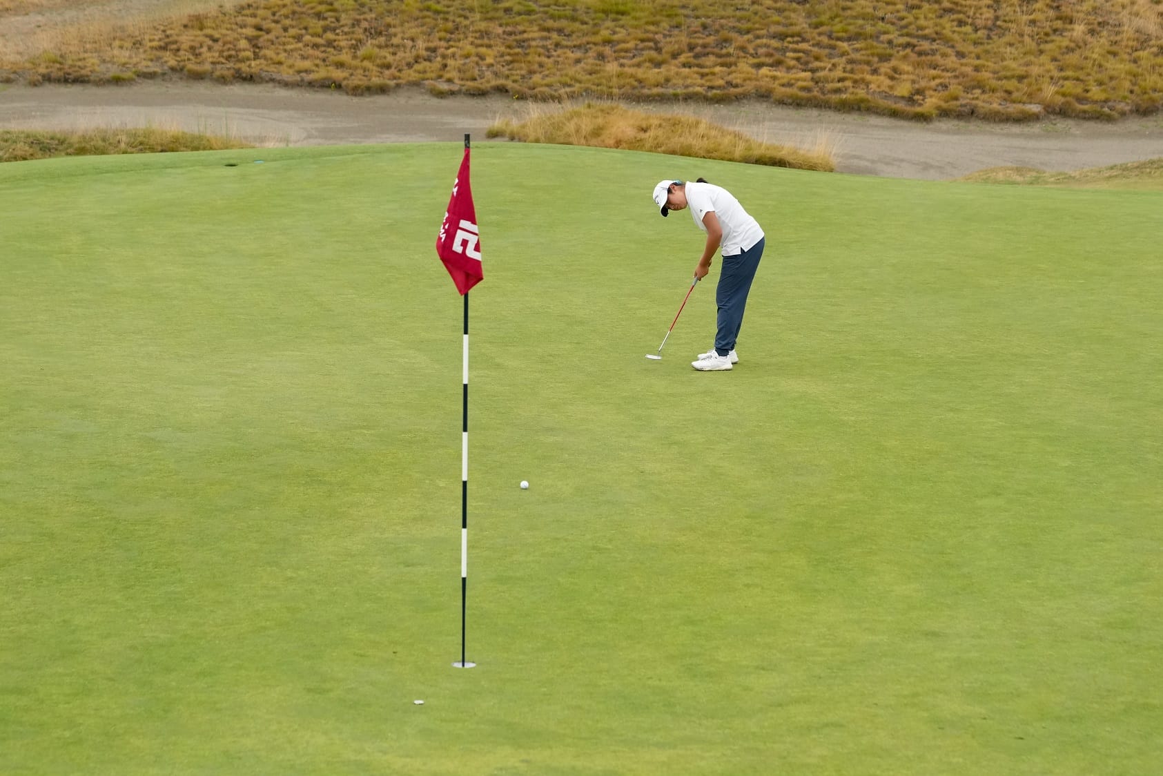 Zhao Goes Marching On at Chambers Bay