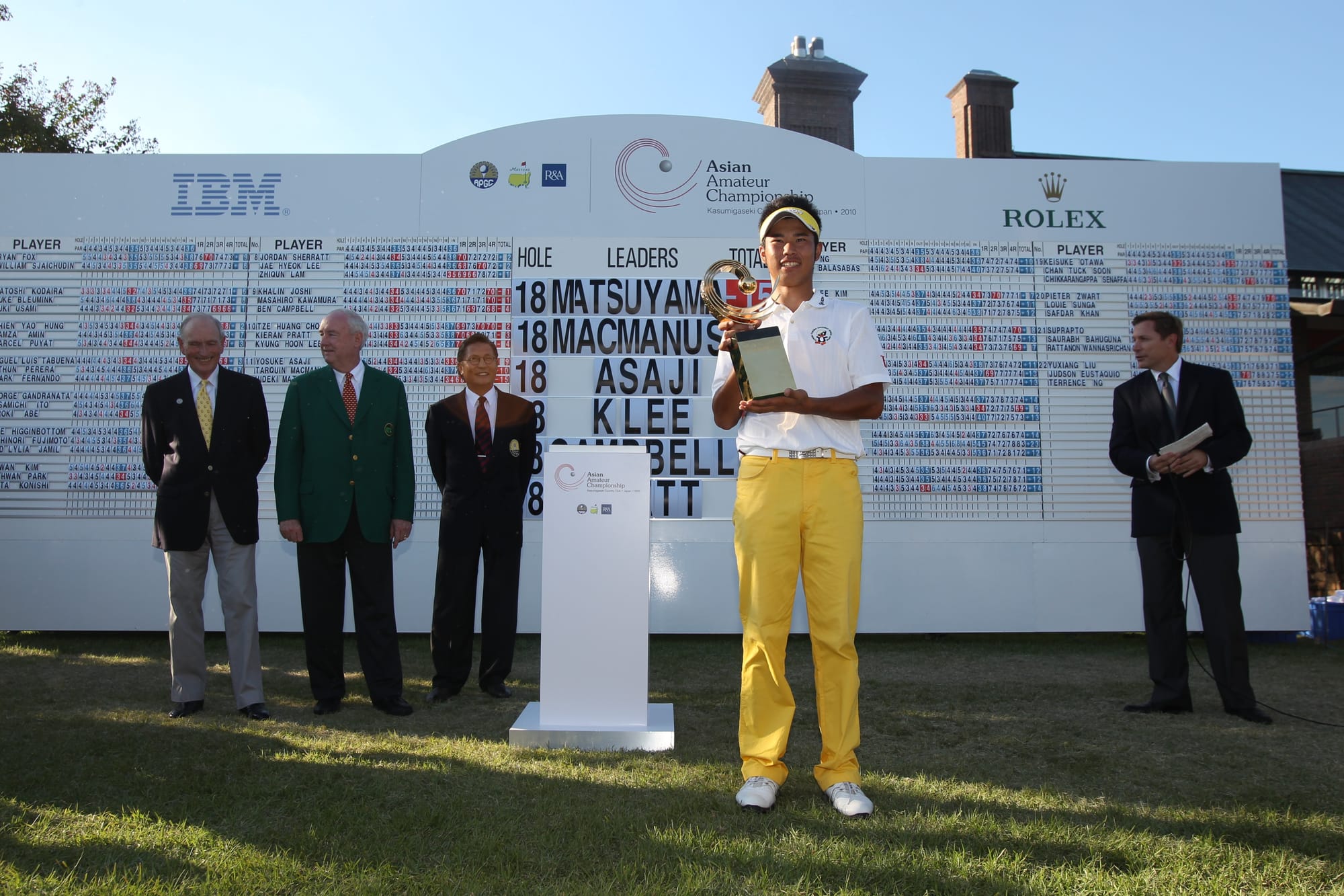 Hideki Matsuyama lived up to the high hopes placed on him with a five-stroke winning margin.