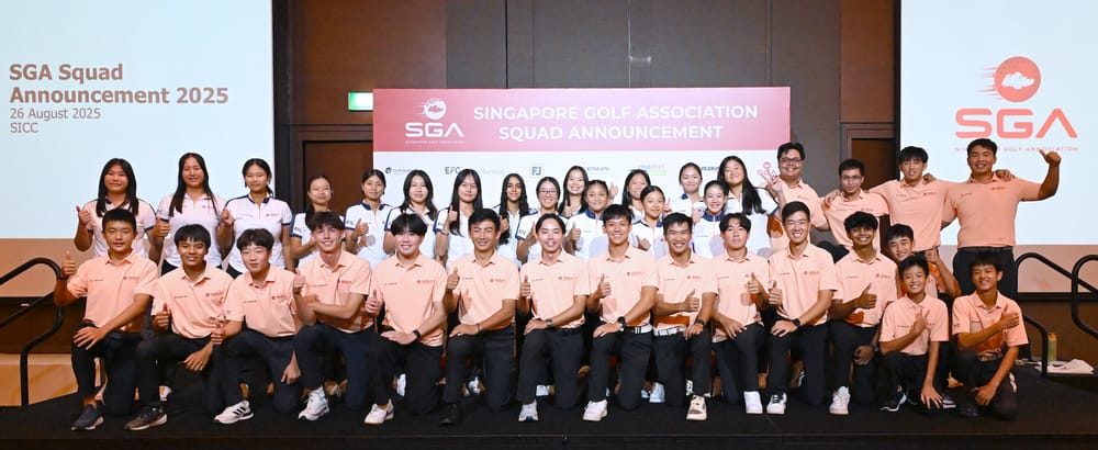 Singapore Golf Association Unveils National Squad post image