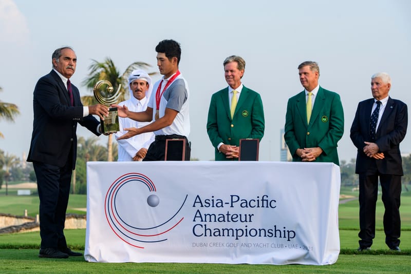 Asia-Pacific Amateur Championship Glory for Nakajima post image