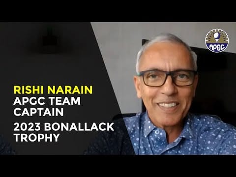 Bonallack Trophy Musings with APGC Captain Rishi Narain post image