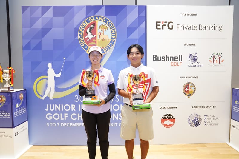 Top Honours for Lee and Ng in SICC Junior Invitational post image