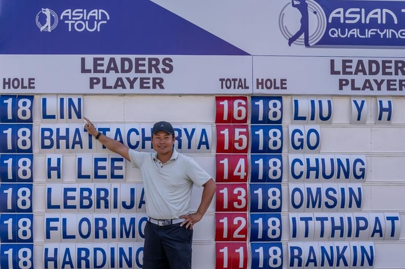 Two-Time AAC Winner Tops Asian Tour Q-School post image